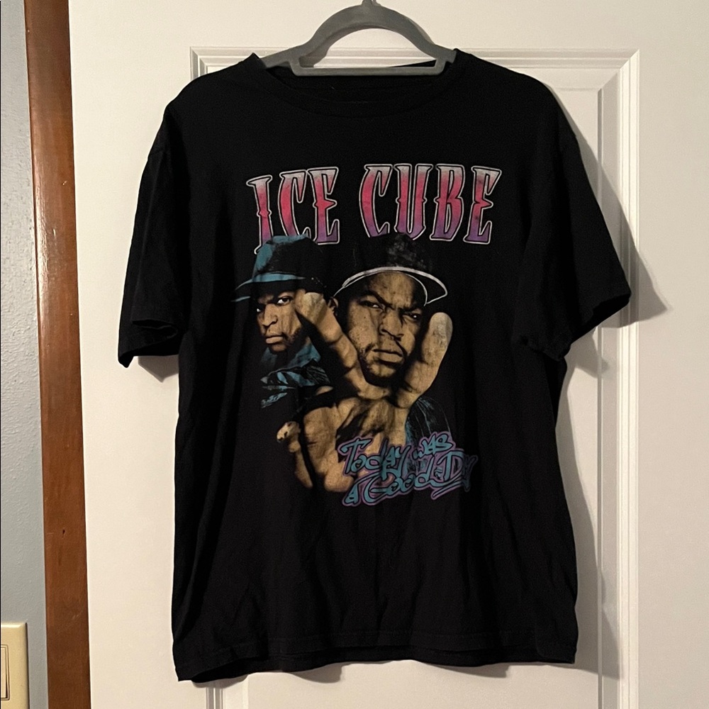 Ice Cube- Black Graphic Tee
